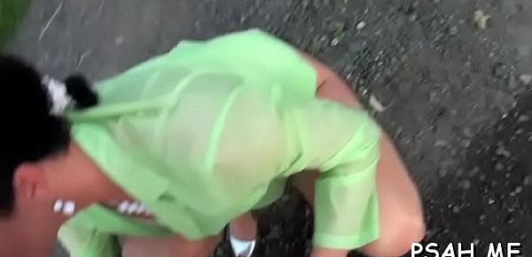  Babe piddled in face and screwed